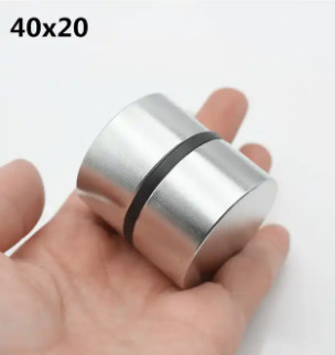 N52 40x20 mm Süper Güçlü Yuvarlak Nadir toprak Güçlü Hoparlör Diski NdFeB Mıknatıs