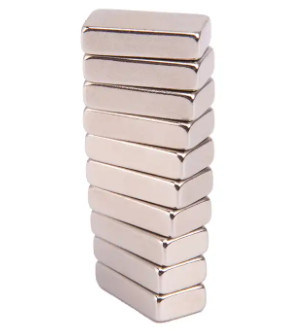 Zn Kaplama Bloğu NdFeB Mıknatıs Güçlü Sinterlenmiş Neodimyum Mıknatıslar